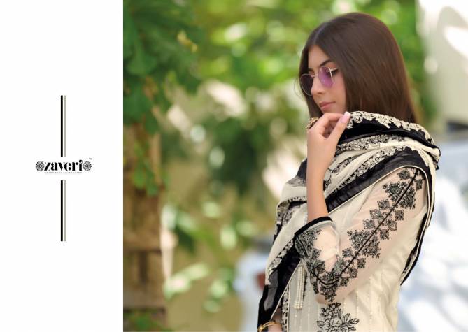 Black - White Noor Heavy Pakistani Readymade Suits Catalog